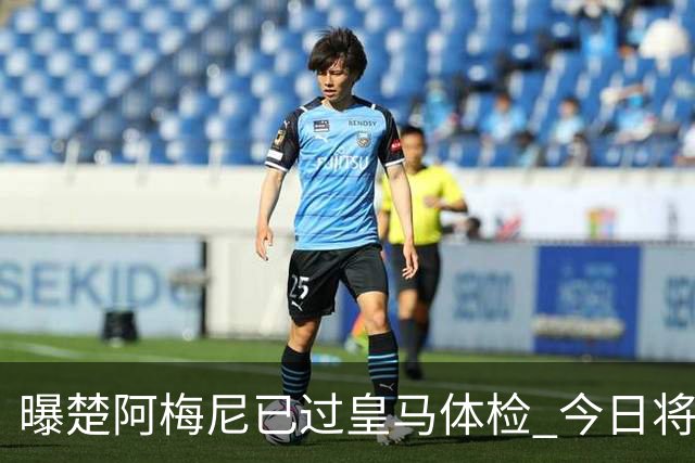曝楚阿梅尼已过皇马体检 今日将宣他加盟及魔笛续约